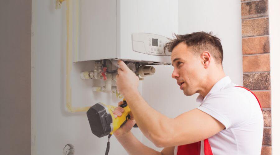 Local tankless water heater installation in Dover, MO